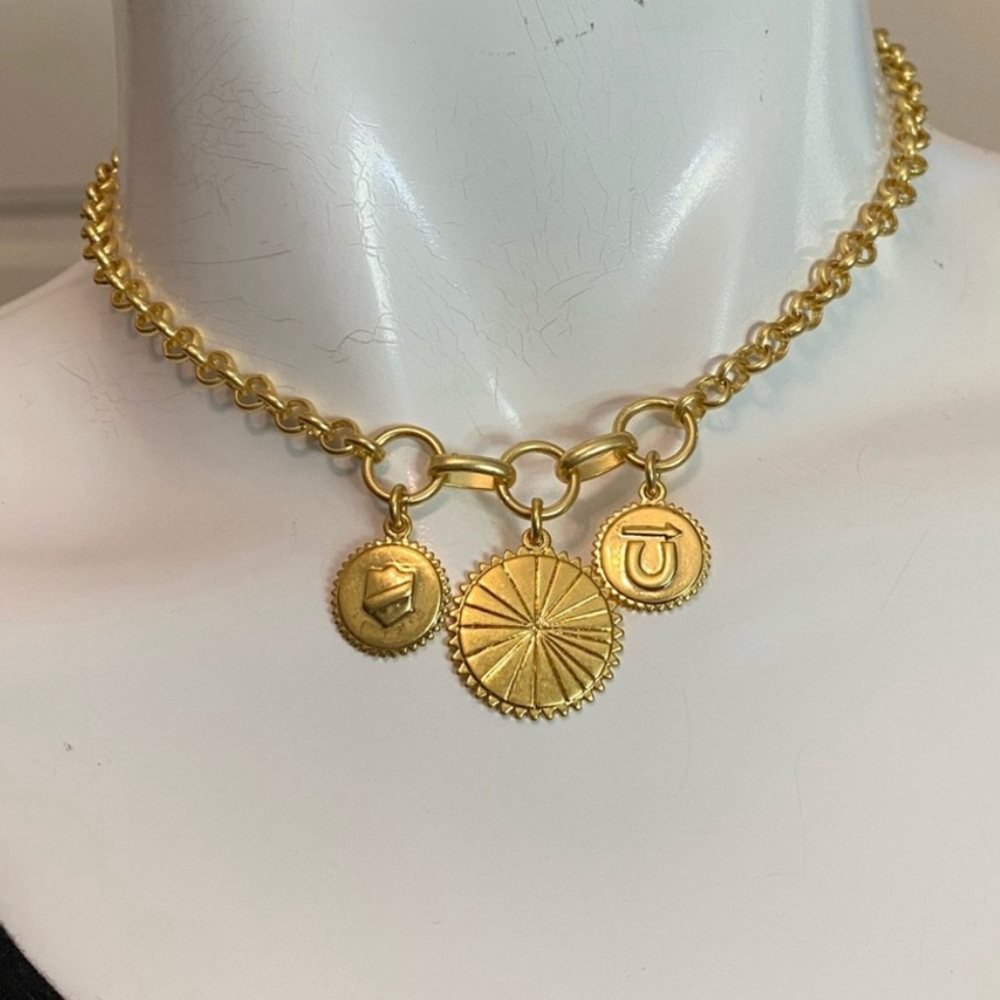 Madewell Good luck charm necklace